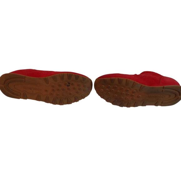Reebok Classic Red Suede Sneakers - Picture 5 of 6